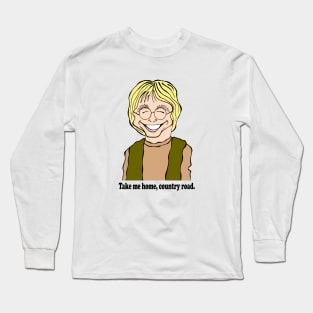 JOHN DENVER FAN ART! Long Sleeve T-Shirt